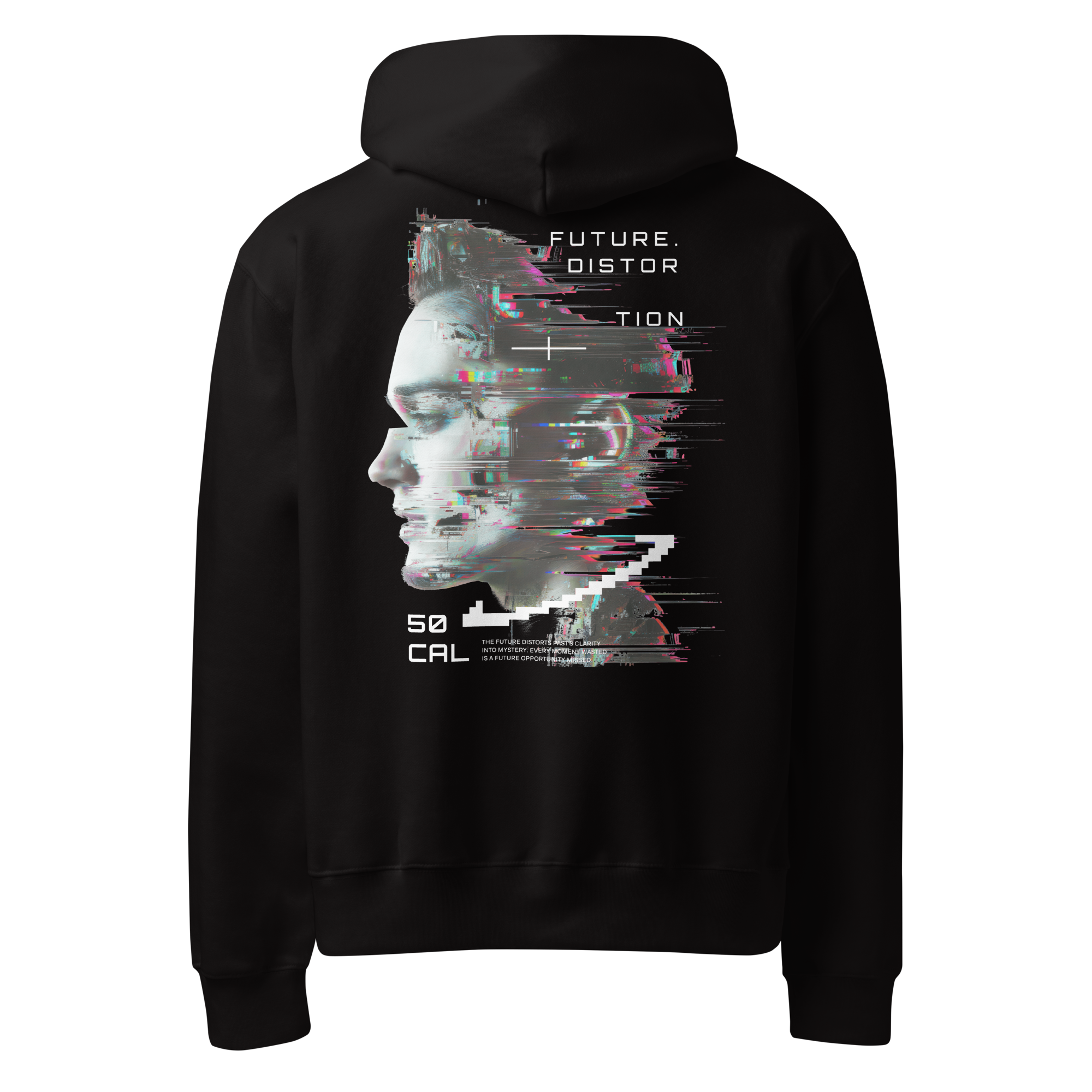Oversize hoodie | Distortion | Unisex | ImPerfect Wear