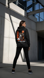 zwart limited hoodie sterrenbeeld Ram achterkant | black limited hoodie zodiac aries back | ImPerfect wear