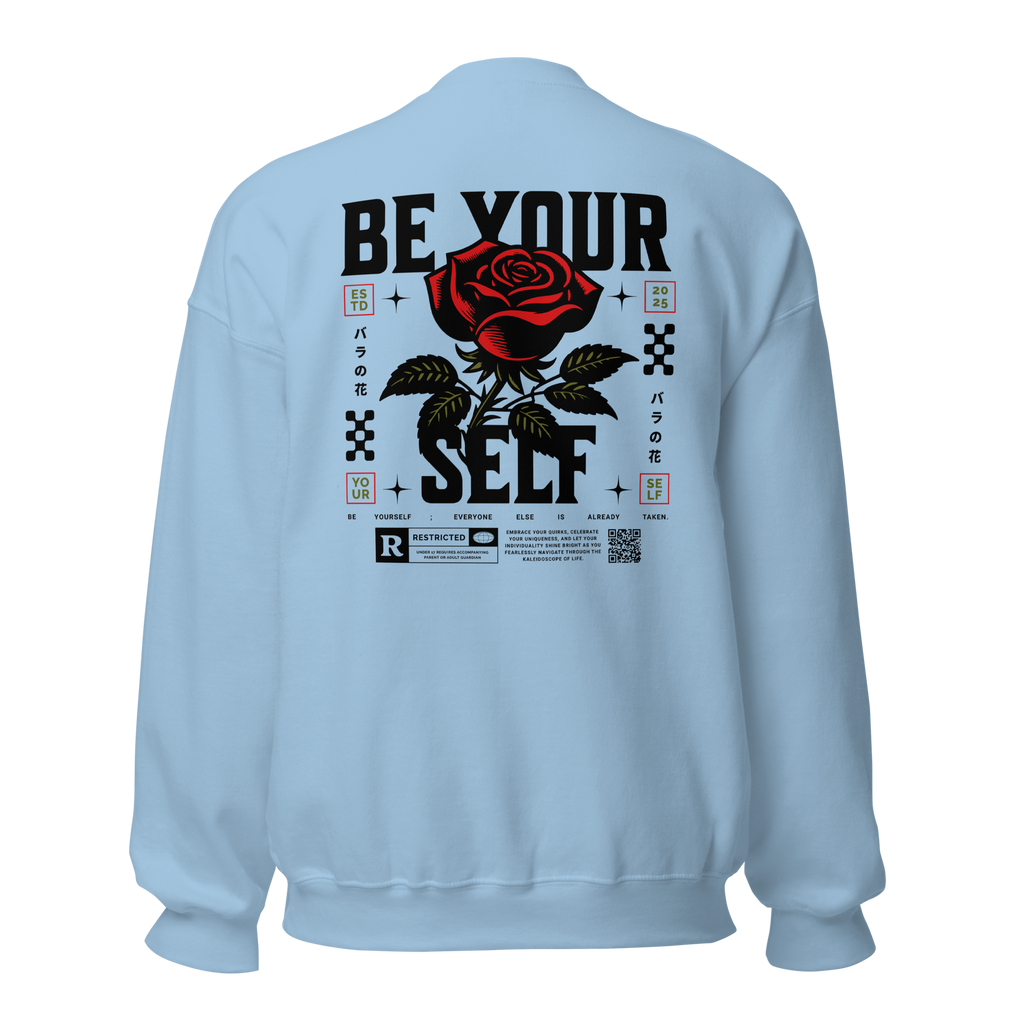 Sweatshirt without hood | Be Your Self