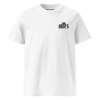 witte limited eco cotton t-shirt sterrenbeeld Ram voorkant | white limited eco cotton t-shirt zodiac aries front | ImPerfect wear