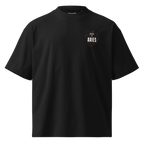 zwart limited oversized eco cotton t-shirt sterrenbeeld Ram voorkant | black limited oversized eco cotton t-shirt zodiac aries front | ImPerfect wear