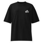 zwart limited oversized eco cotton t-shirt sterrenbeeld Ram voorkant | black limited oversized eco cotton t-shirt zodiac aries front | ImPerfect wear