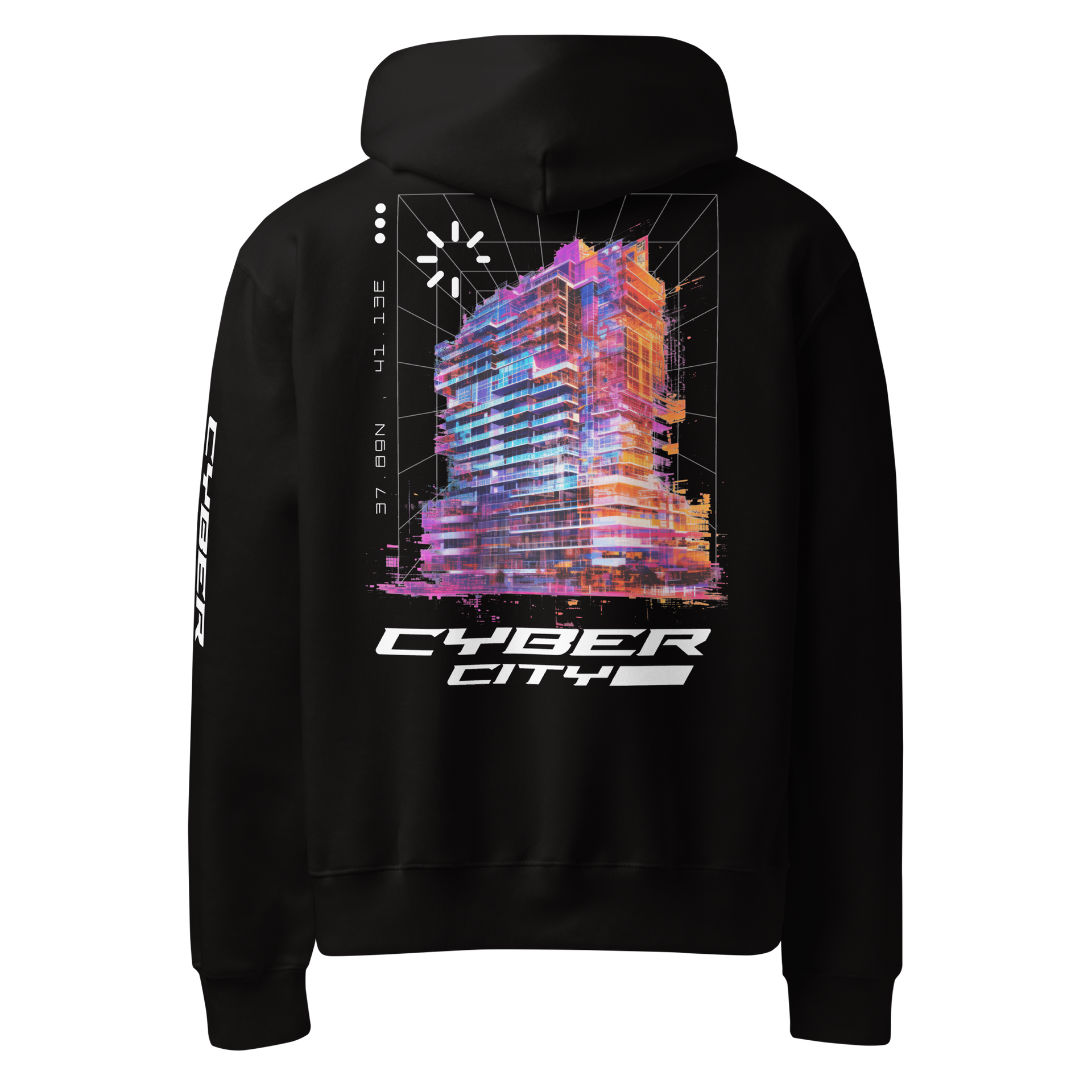 Oversize hoodie | Cyber ​​City | Unisex | ImPerfect Wear